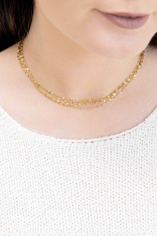 Gold Rush Layered Necklace - A Little More Boutique
