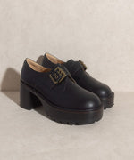 OASIS SOCIETY Sarah - Buckled Platform Loafers - A Little More Boutique