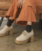 OASIS SOCIETY Sarah - Buckled Platform Loafers - A Little More Boutique