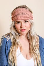Bohemian Lace Stretch Headwrap - A Little More Boutique