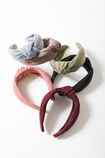 Wide Stripe Topknot Headband - A Little More Boutique