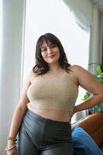 Plus Size Racerback Cozy Lounge Brami - A Little More Boutique