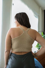 Plus Size Racerback Cozy Lounge Brami - A Little More Boutique