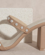 Victoria - Pearl Strap Heel - A Little More Boutique