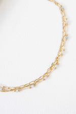 Plata Beaded Layered Necklace