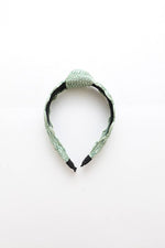 Raffia Crochet Trim Headband - A Little More Boutique