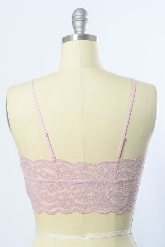 Wide Lace Bandeau - A Little More Boutique