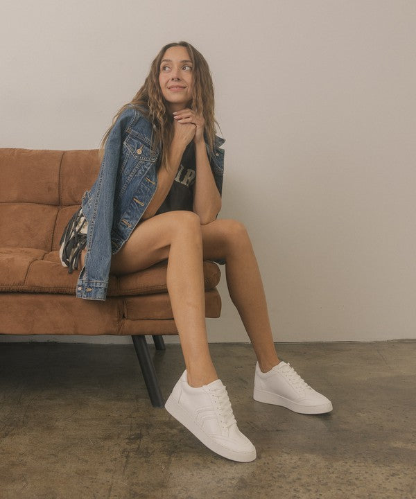 OASIS SOCIETY 365 - Stitch Sneaker - A Little More Boutique