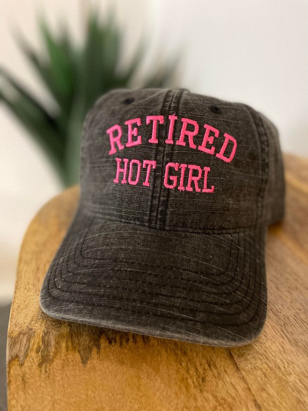 Retired Hot Girl Hat - A Little More Boutique