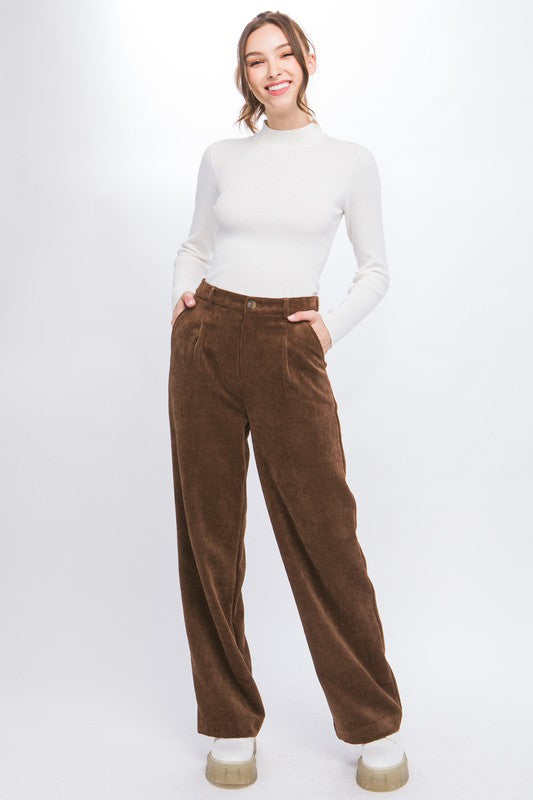 Corduroy Trouser Pants