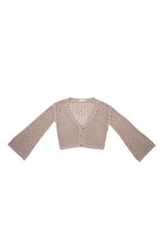 Hole-knit cardigan - A Little More Boutique