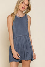Sweet and Simple Babydoll Knit Tank Top - A Little More Boutique