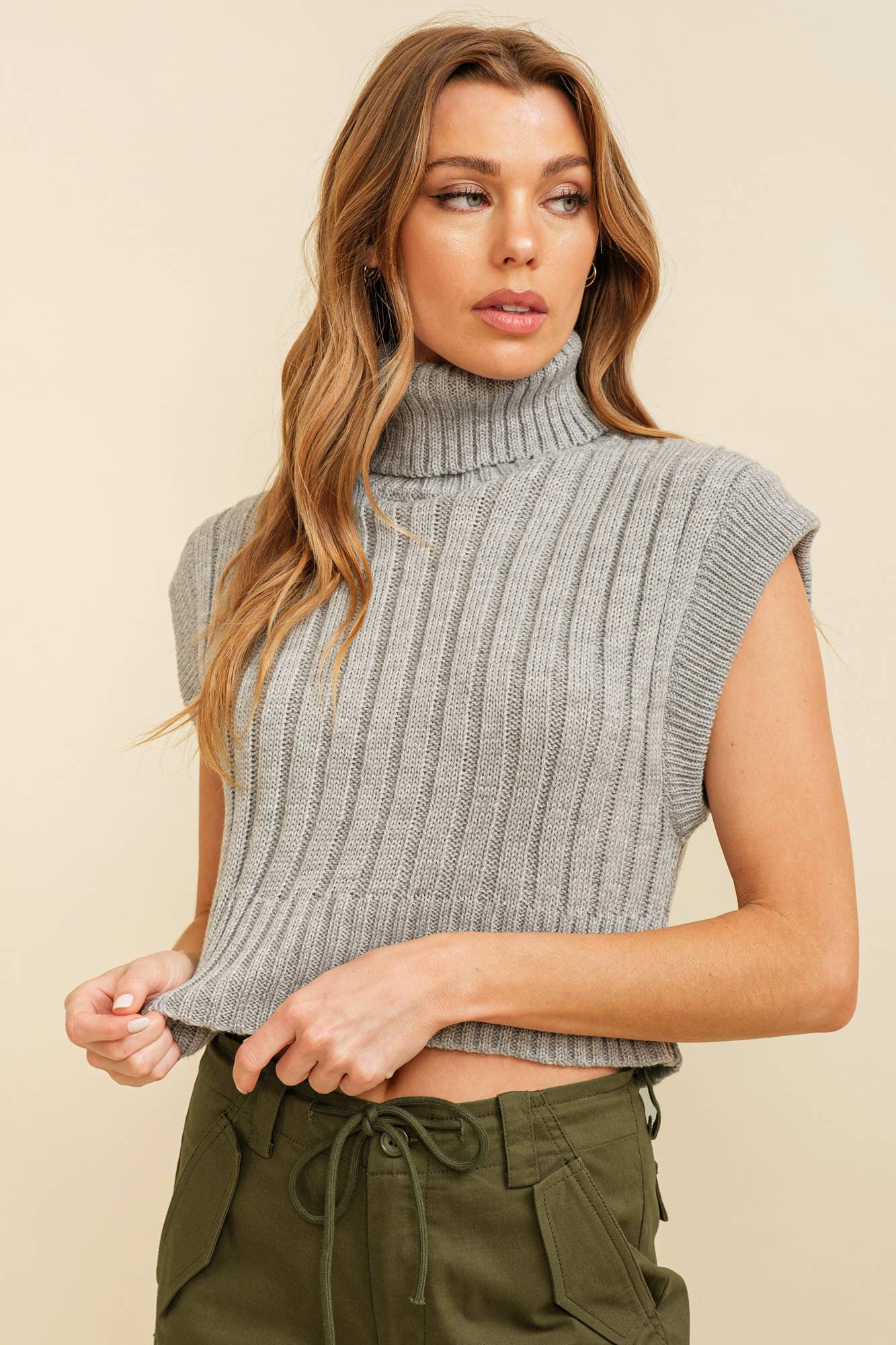 Brinley turtleneck sweater vest