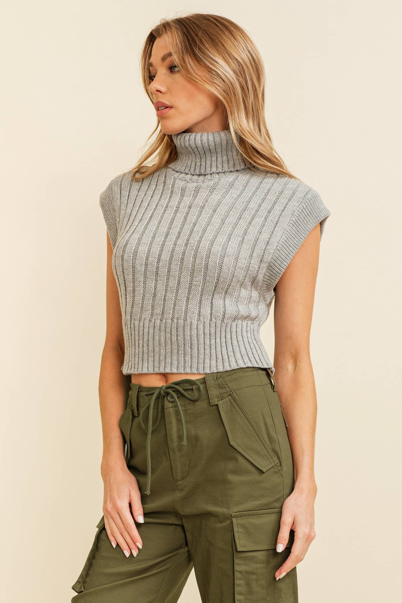 Brinley turtleneck sweater vest