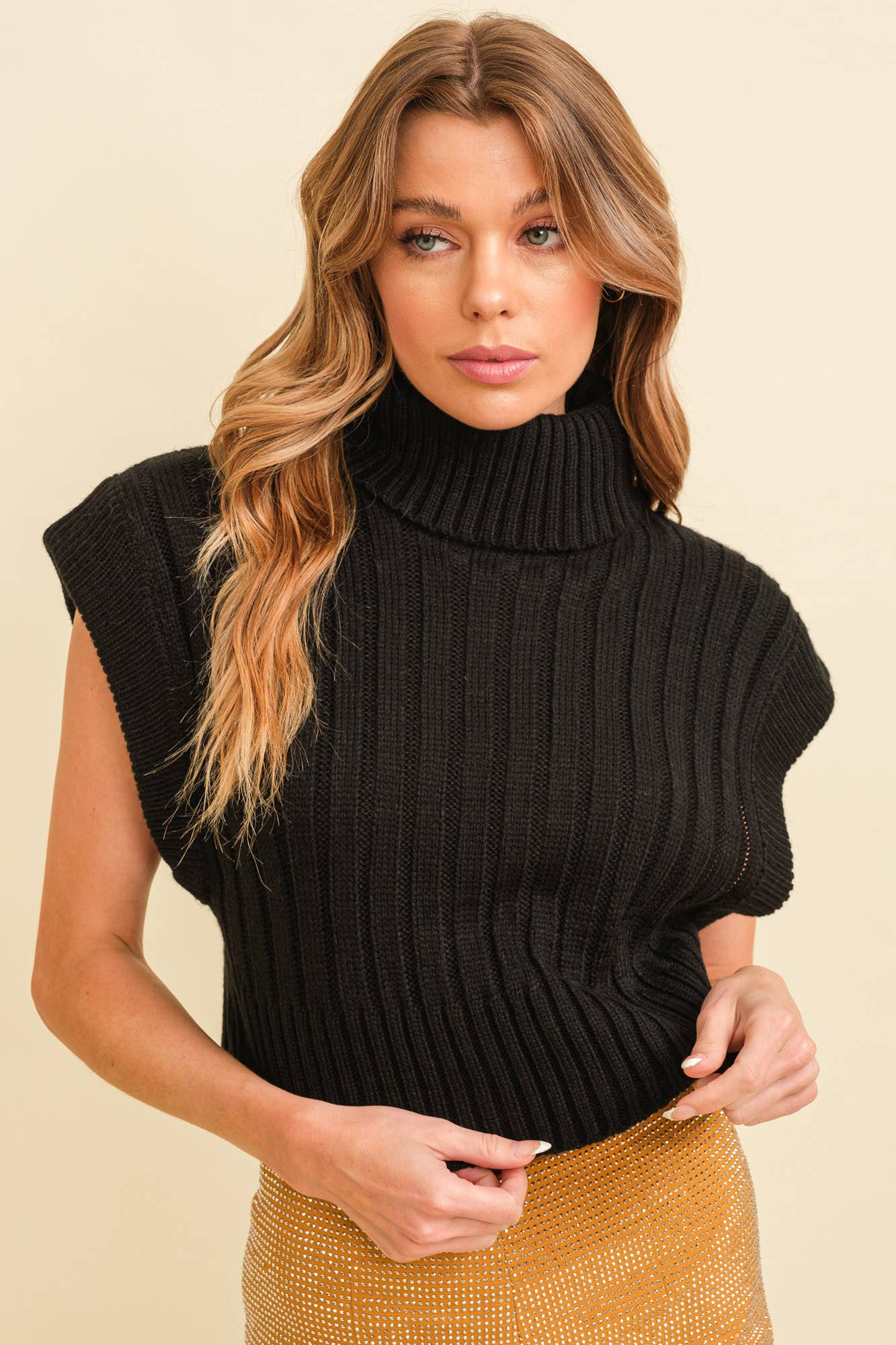 Brinley turtleneck sweater vest