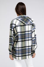 Textured Shirts With Big Checkered Point