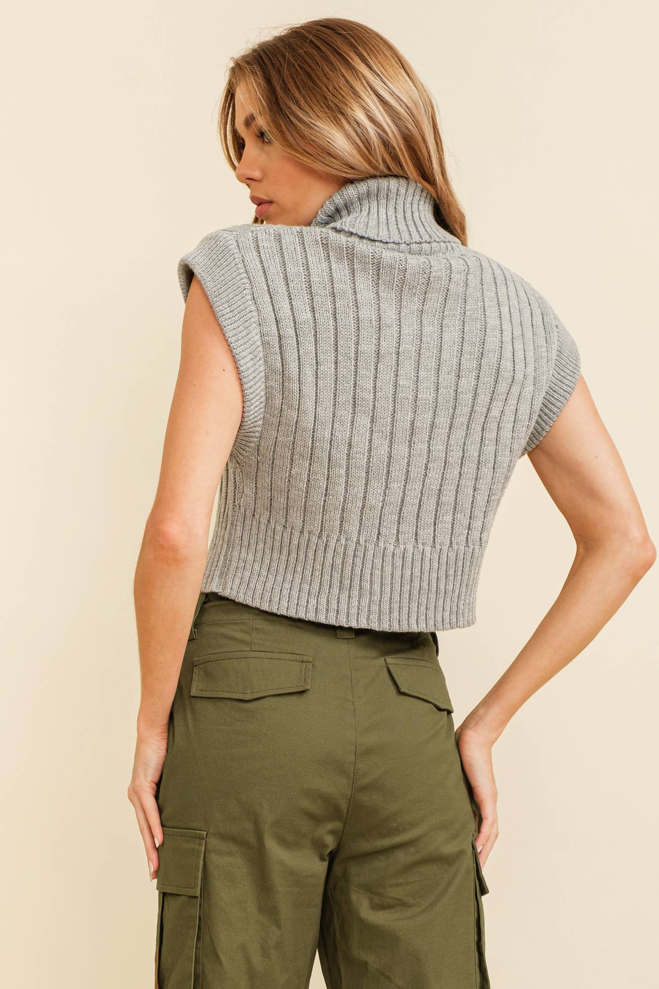 Brinley turtleneck sweater vest