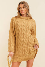Brenda Knit Over-sized Sweater Dress