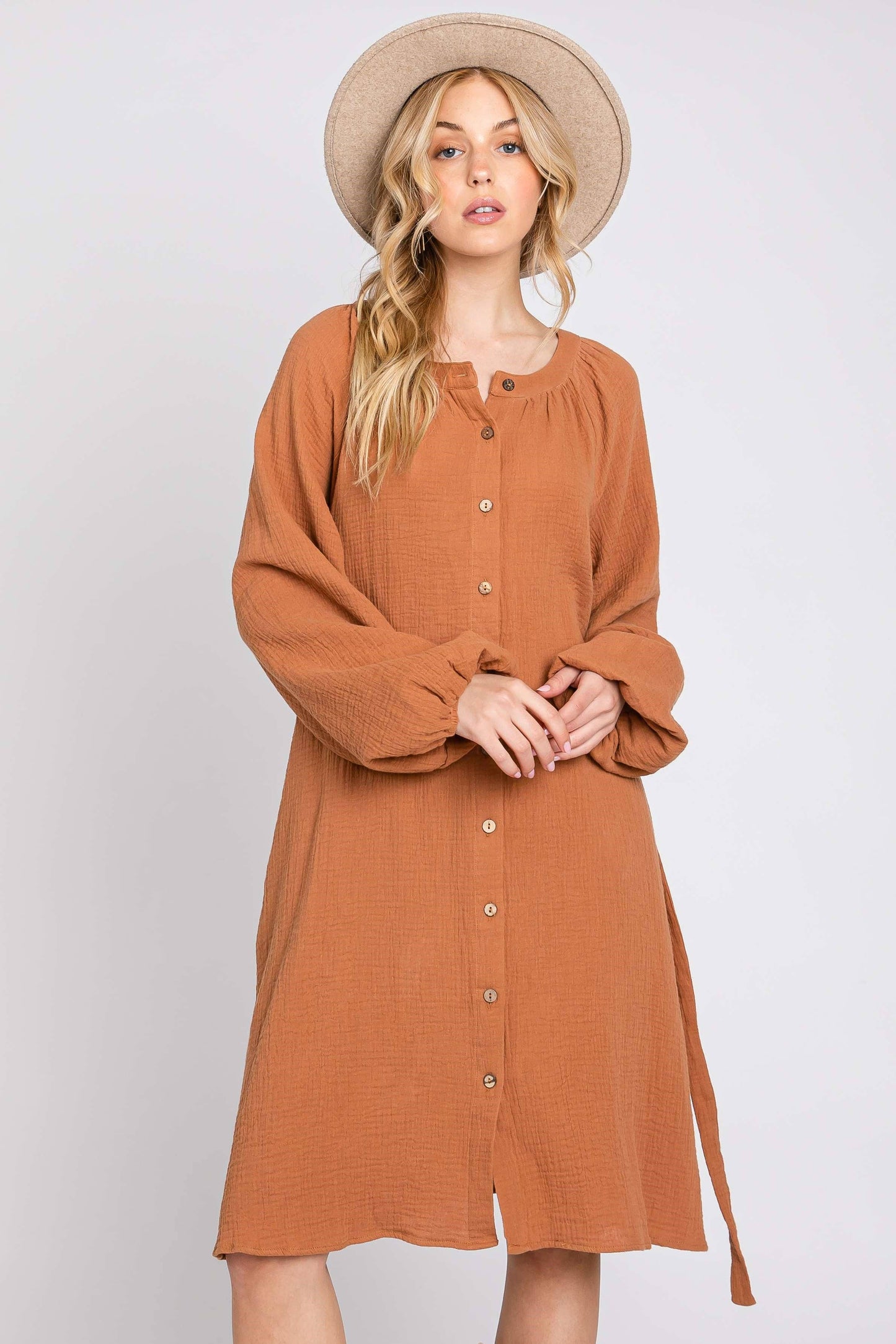 Raglan Sleeve Dress