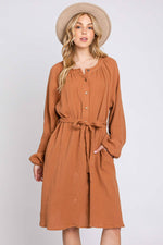 Raglan Sleeve Dress